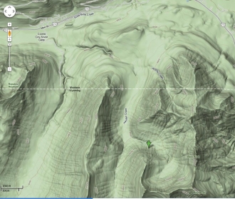 Hayden Creek Avalanche Location